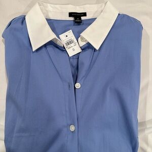 Ann Taylor Light Blue Dress Shirt